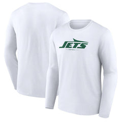 Logo Team Lockup Long Sleeve T-Shirt - New York Jets