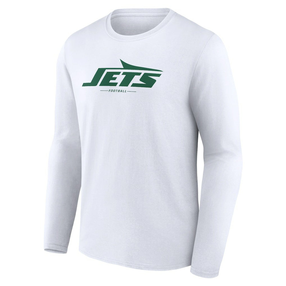 Logo Team Lockup Long Sleeve T-Shirt - New York Jets