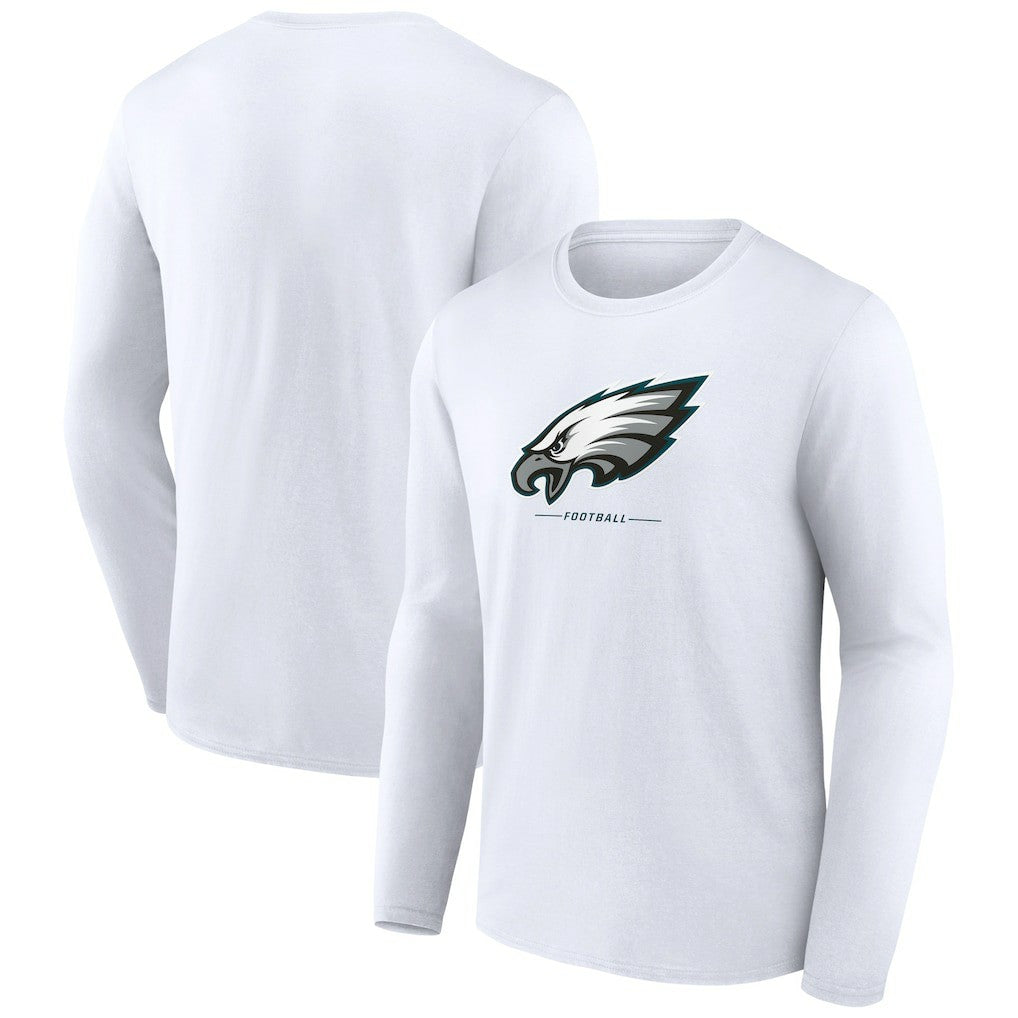 Logo Team Lockup Long Sleeve T-Shirt - Philadelphia Eagles