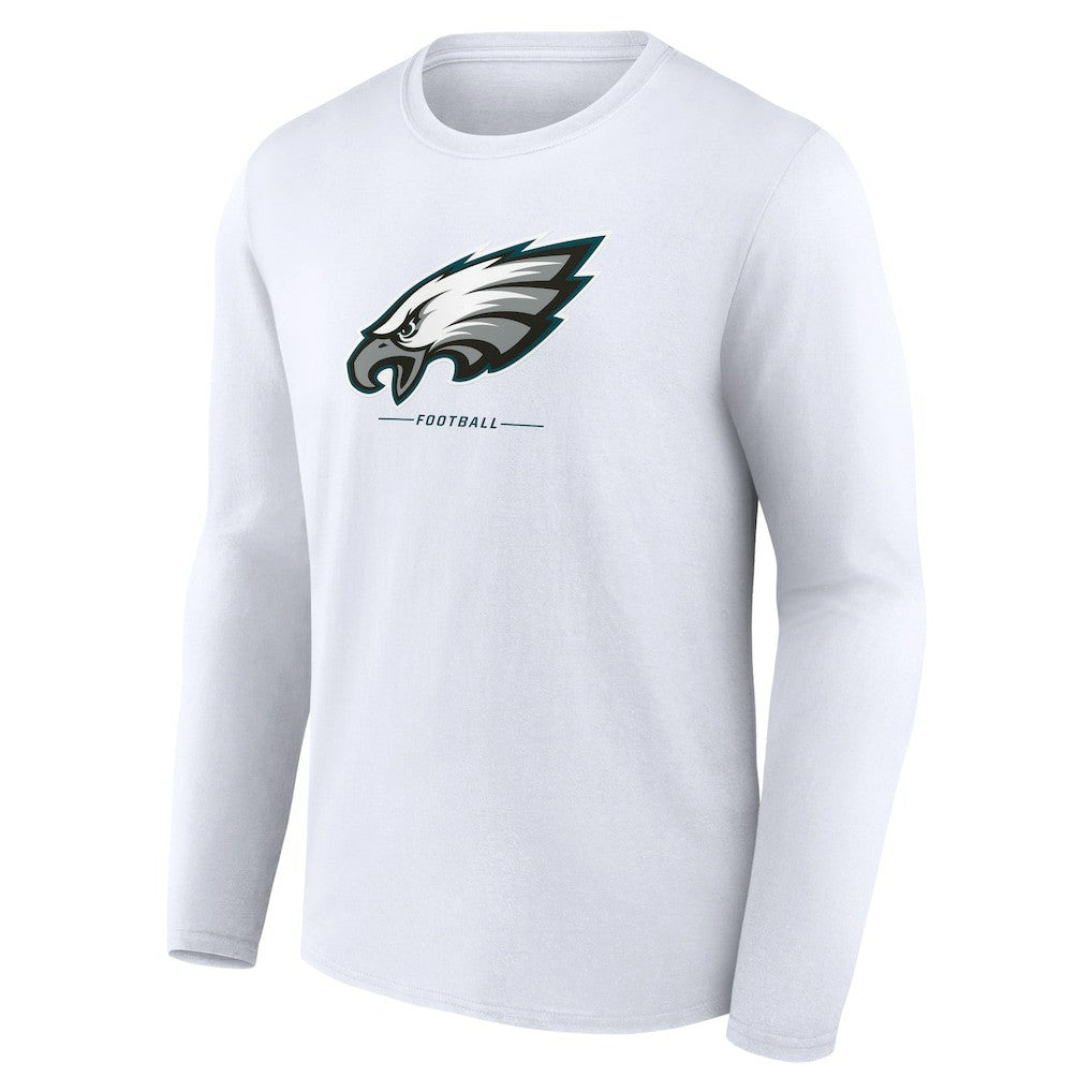 Logo Team Lockup Long Sleeve T-Shirt - Philadelphia Eagles