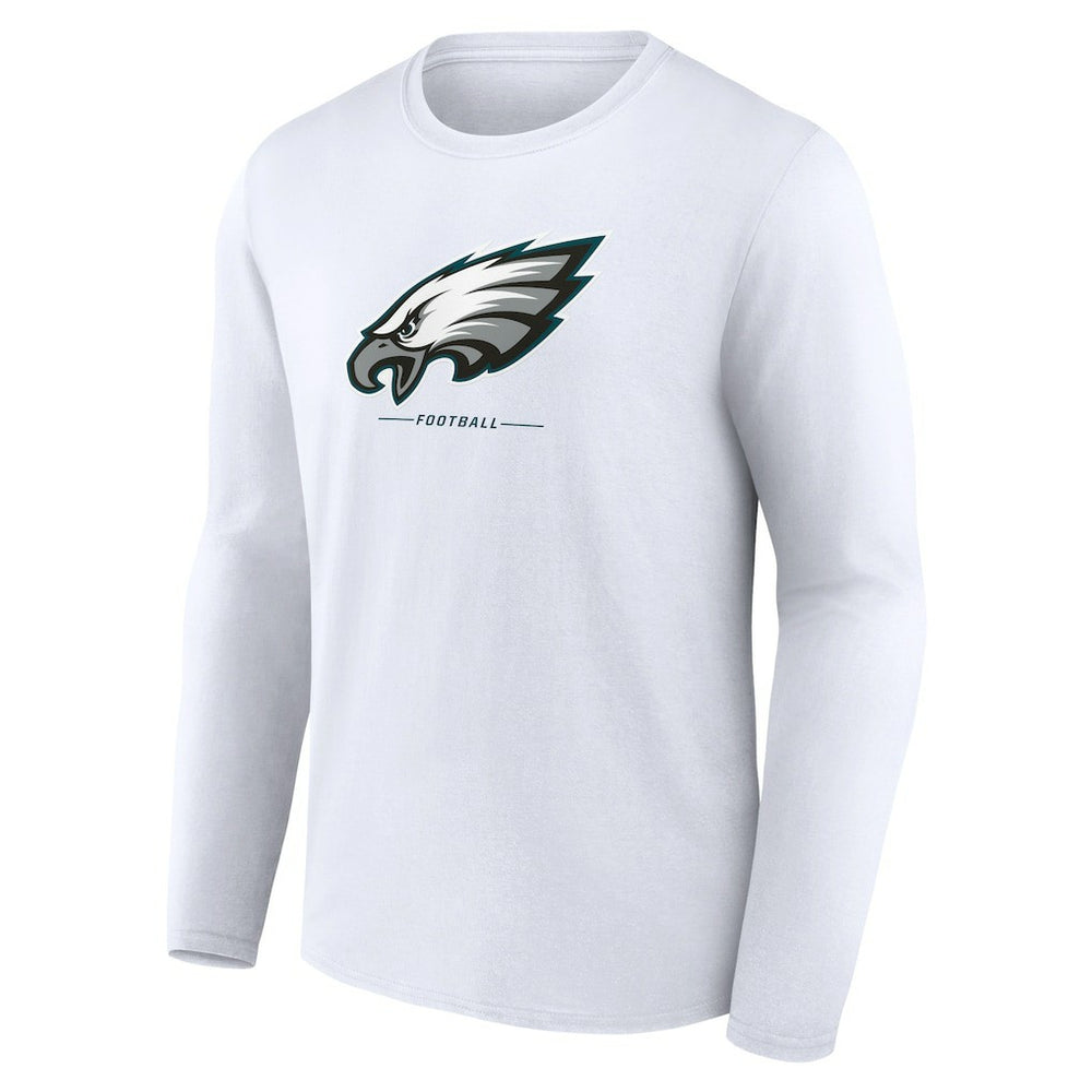 Logo Team Lockup Long Sleeve T-Shirt - Philadelphia Eagles