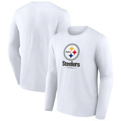 Logo Team Lockup Long Sleeve T-Shirt - Pittsburgh Steelers