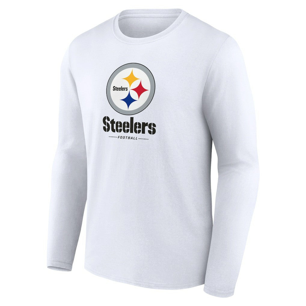 Logo Team Lockup Long Sleeve T-Shirt - Pittsburgh Steelers