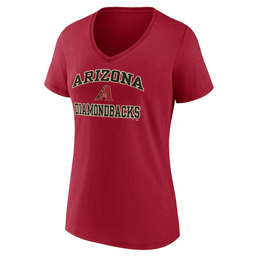 MLB Arizona Diamondbacks Women's Heart and Soul V-Neck T-Shirt
