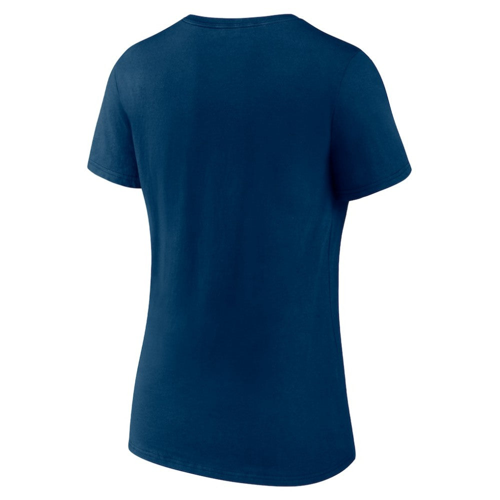 MLB Seattle Mariners Women's Heart and Soul V-Neck T-Shirt