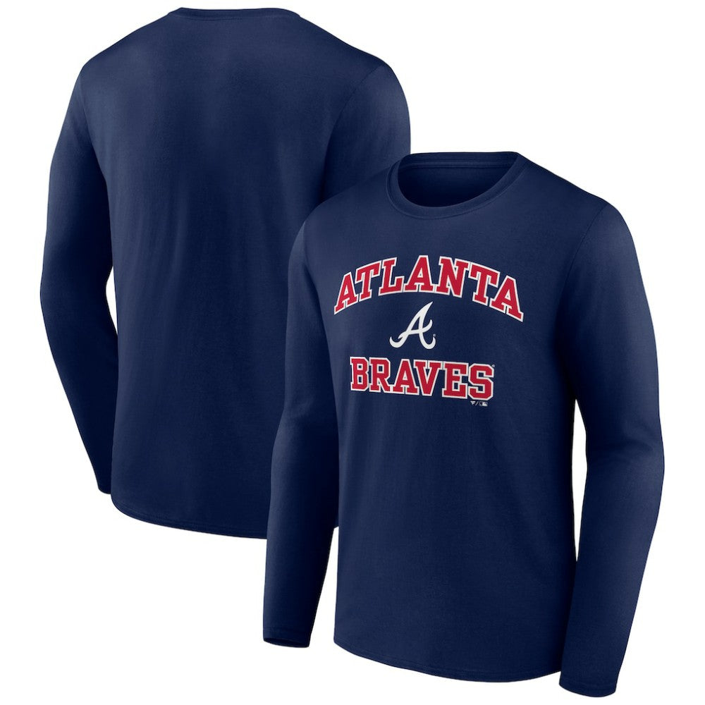 MLB Atlanta Braves Heart and Soul Long Sleeve T-Shirt