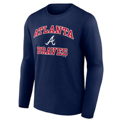 MLB Atlanta Braves Heart and Soul Long Sleeve T-Shirt
