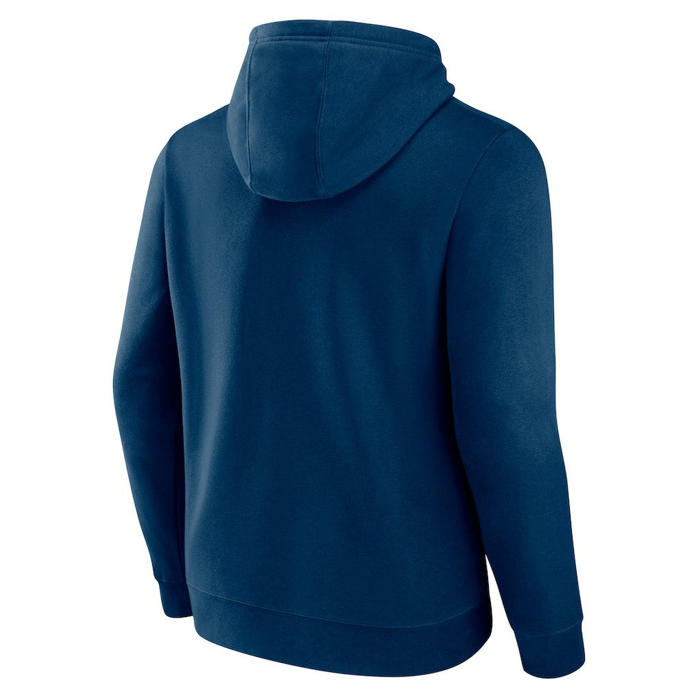 Logo Team Lockup Fitted Pullover Hoodie - Chicago Bears