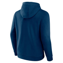 Logo Team Lockup Fitted Pullover Hoodie - Chicago Bears