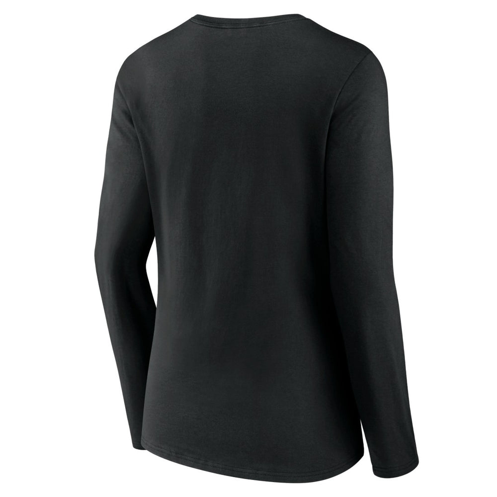 Women's Logo Team Lockup Long Sleeve V-Neck T-Shirt - Jacksonville Jaguars