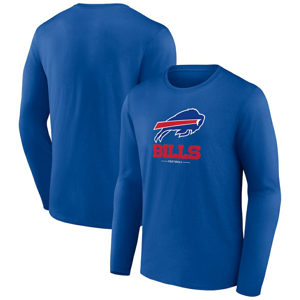 Logo Team Lockup Long Sleeve T-Shirt - Buffalo Bills