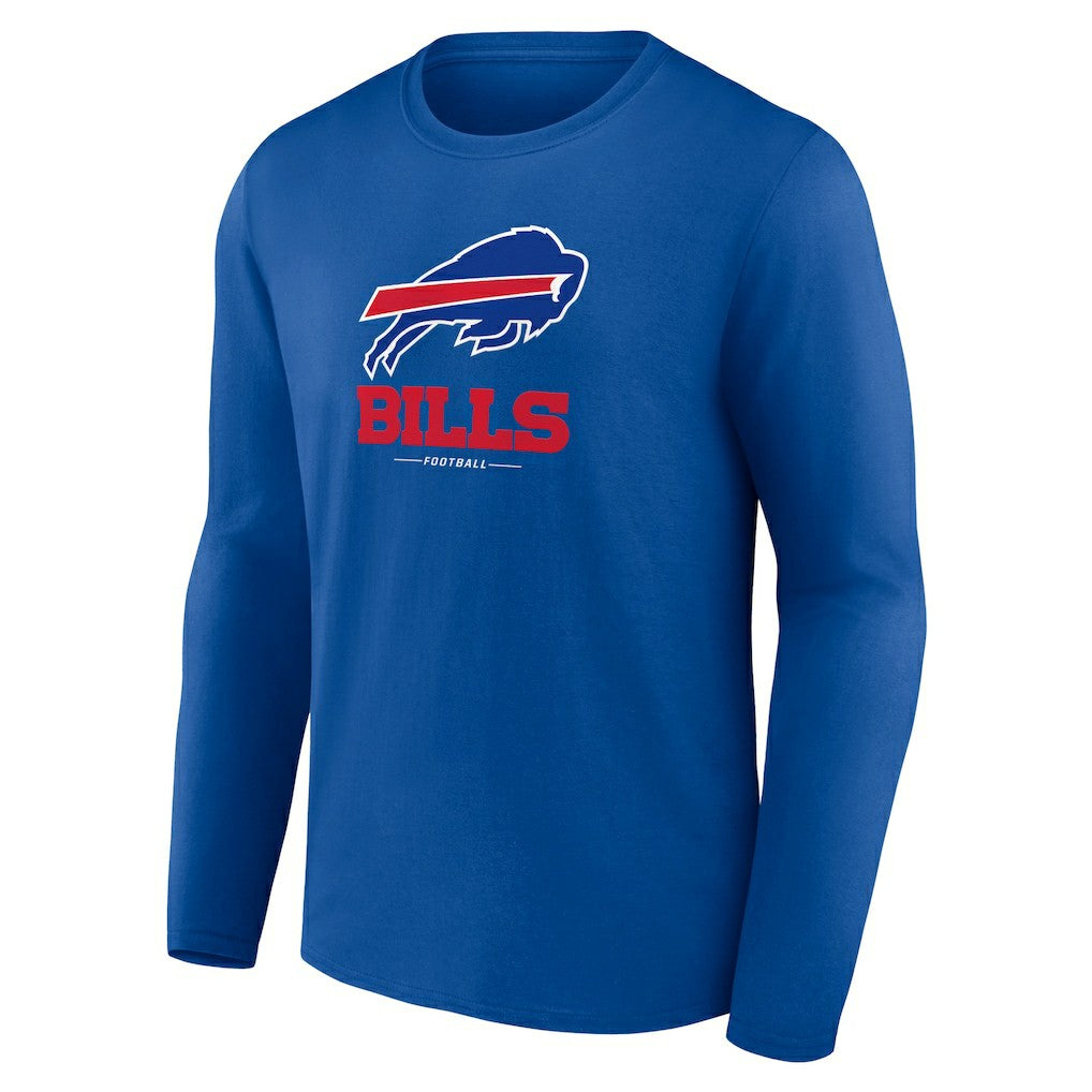Logo Team Lockup Long Sleeve T-Shirt - Buffalo Bills
