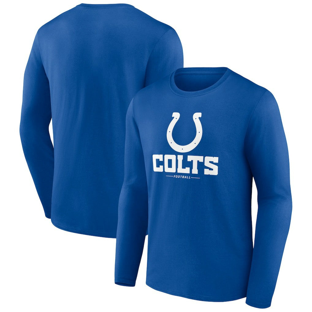 Logo Team Lockup Long Sleeve T-Shirt - Indianapolis Colts