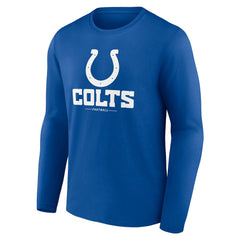 Logo Team Lockup Long Sleeve T-Shirt - Indianapolis Colts