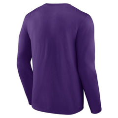 Logo Team Lockup Long Sleeve T-Shirt - Minnesota Vikings