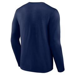 Logo Team Lockup Long Sleeve T-Shirt - New England Patriots