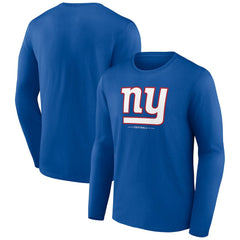 Logo Team Lockup Long Sleeve T-Shirt - New York Giants
