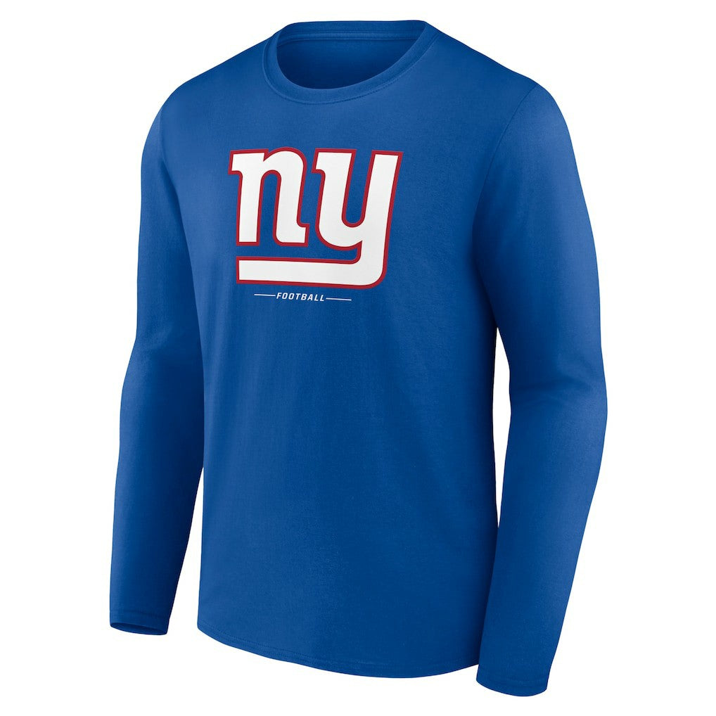 Logo Team Lockup Long Sleeve T-Shirt - New York Giants