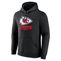 Logo Team Lockup Fitted Pullover Hoodie - Kansas City Chiefs