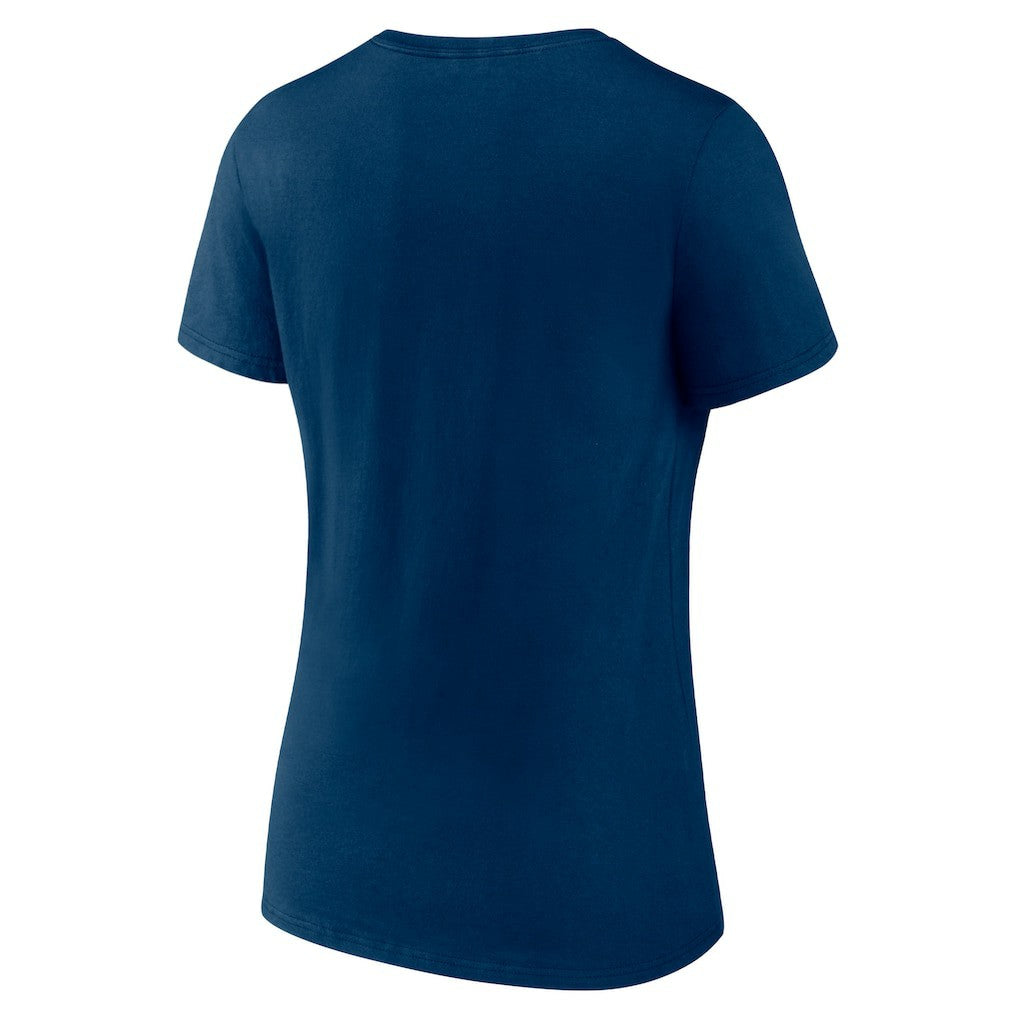Women's Logo Team Lockup V-Neck T-Shirt - Houston Texans