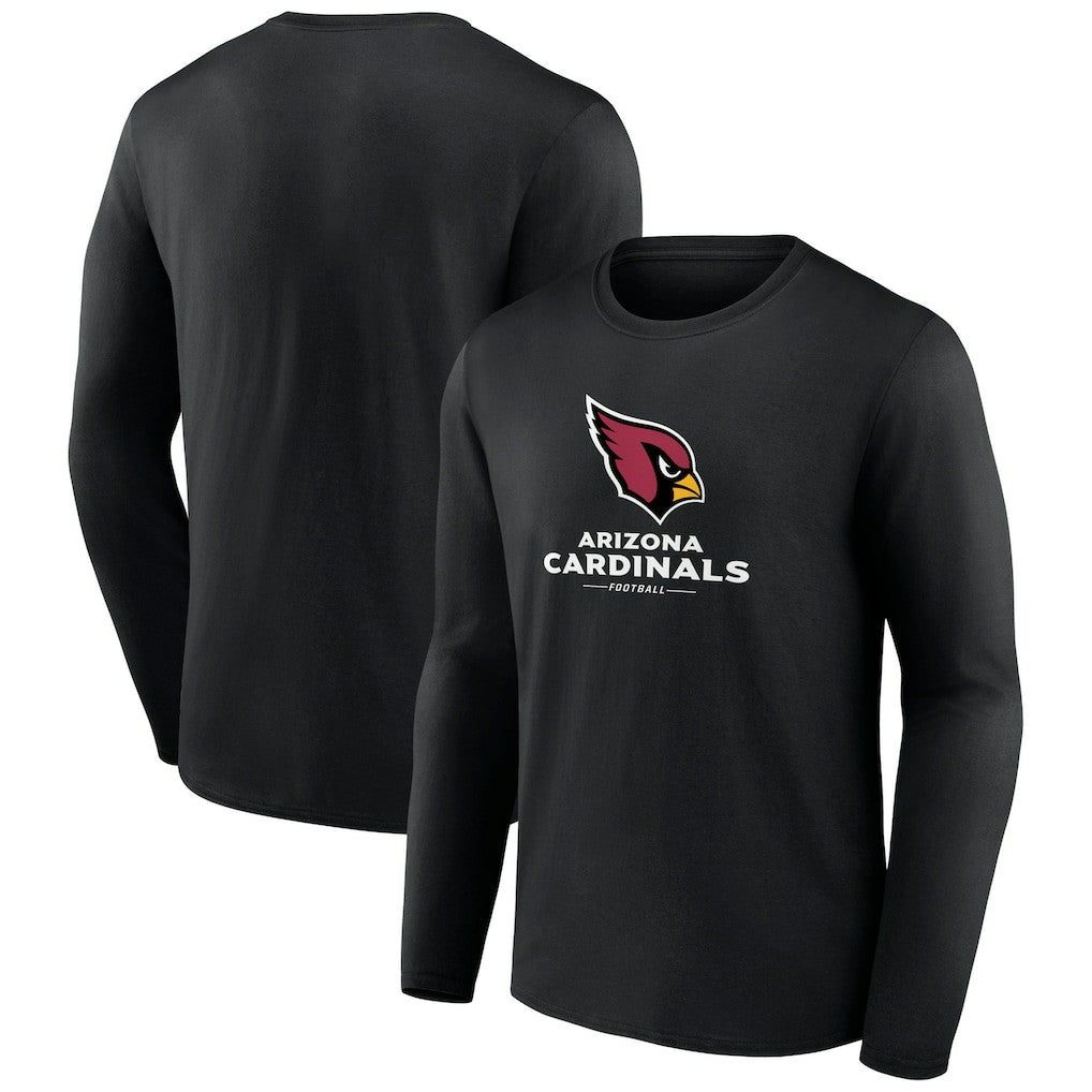 Logo Team Lockup Long Sleeve T-Shirt - Arizona Cardinals