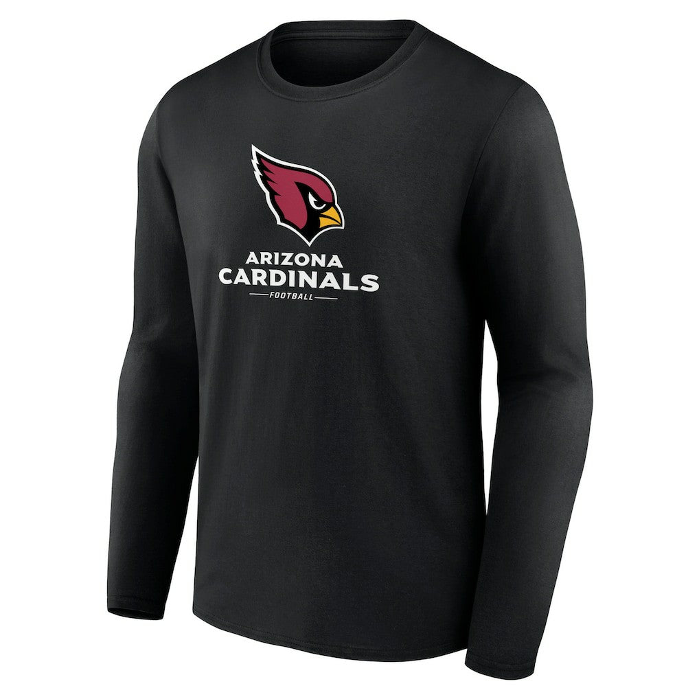 Logo Team Lockup Long Sleeve T-Shirt - Arizona Cardinals