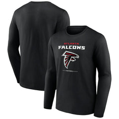 Logo Team Lockup Long Sleeve T-Shirt - Atlanta Falcons