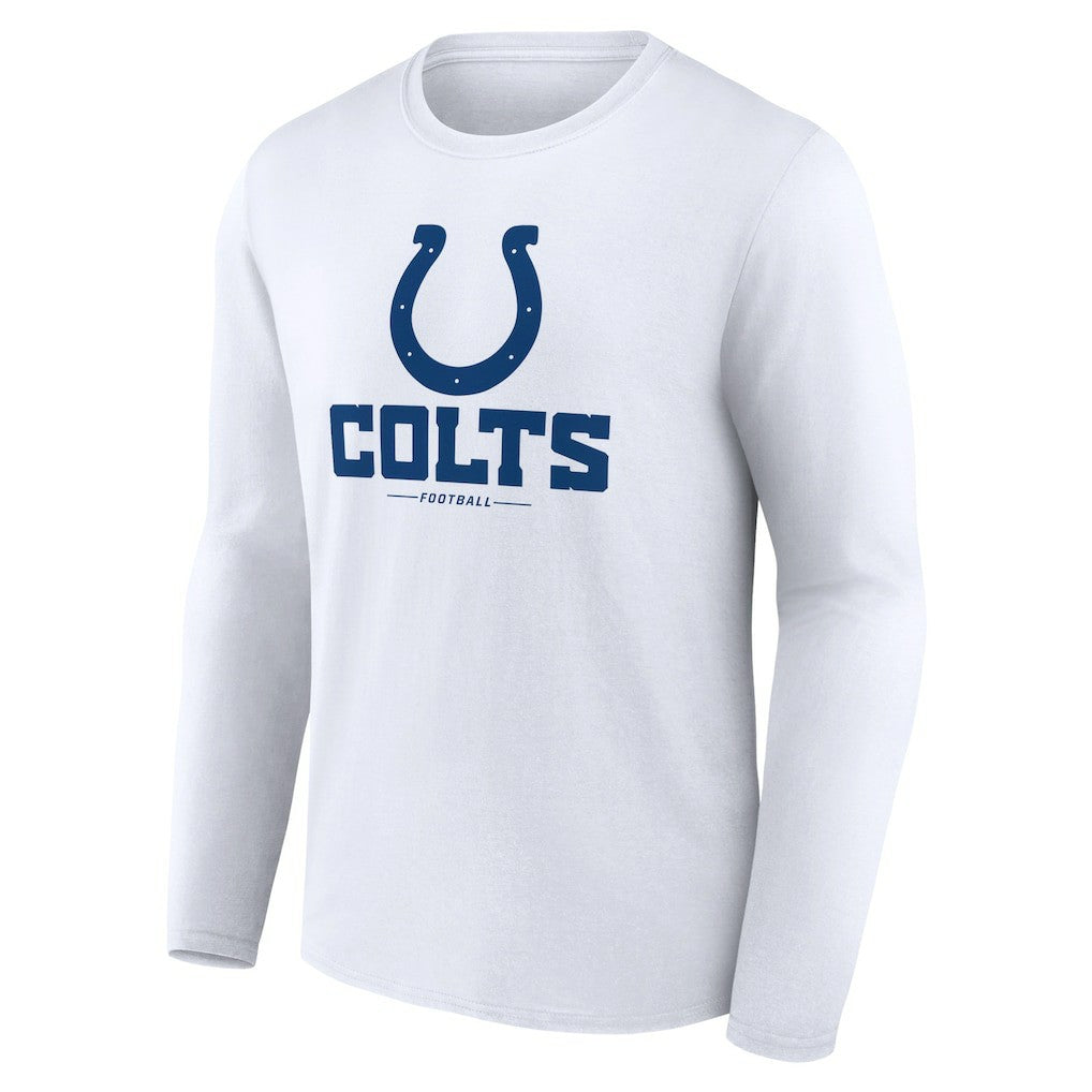 Logo Team Lockup Long Sleeve T-Shirt - Indianapolis Colts