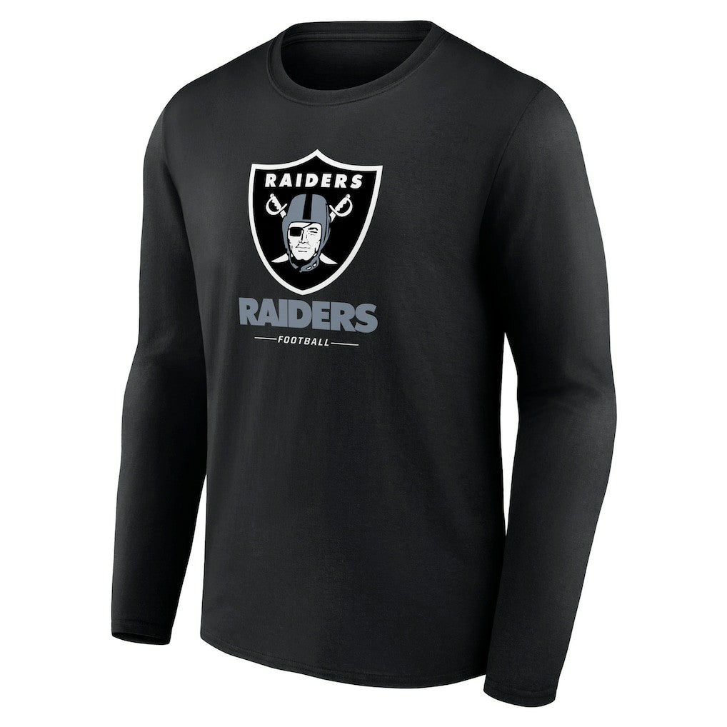 Logo Team Lockup Long Sleeve T-Shirt - Las Vegas Raiders