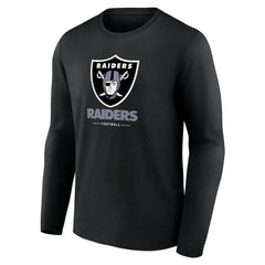 Logo Team Lockup Long Sleeve T-Shirt - Las Vegas Raiders