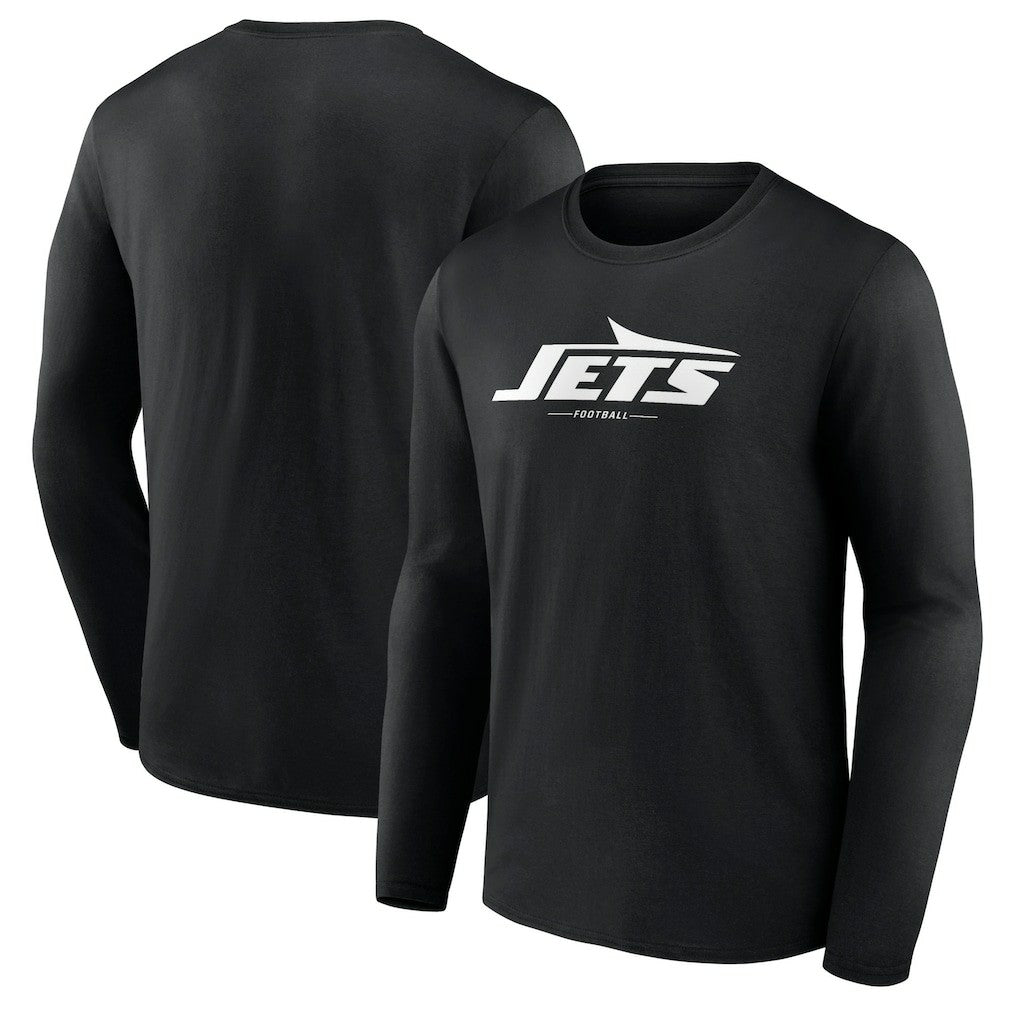 Logo Team Lockup Long Sleeve T-Shirt - New York Jets