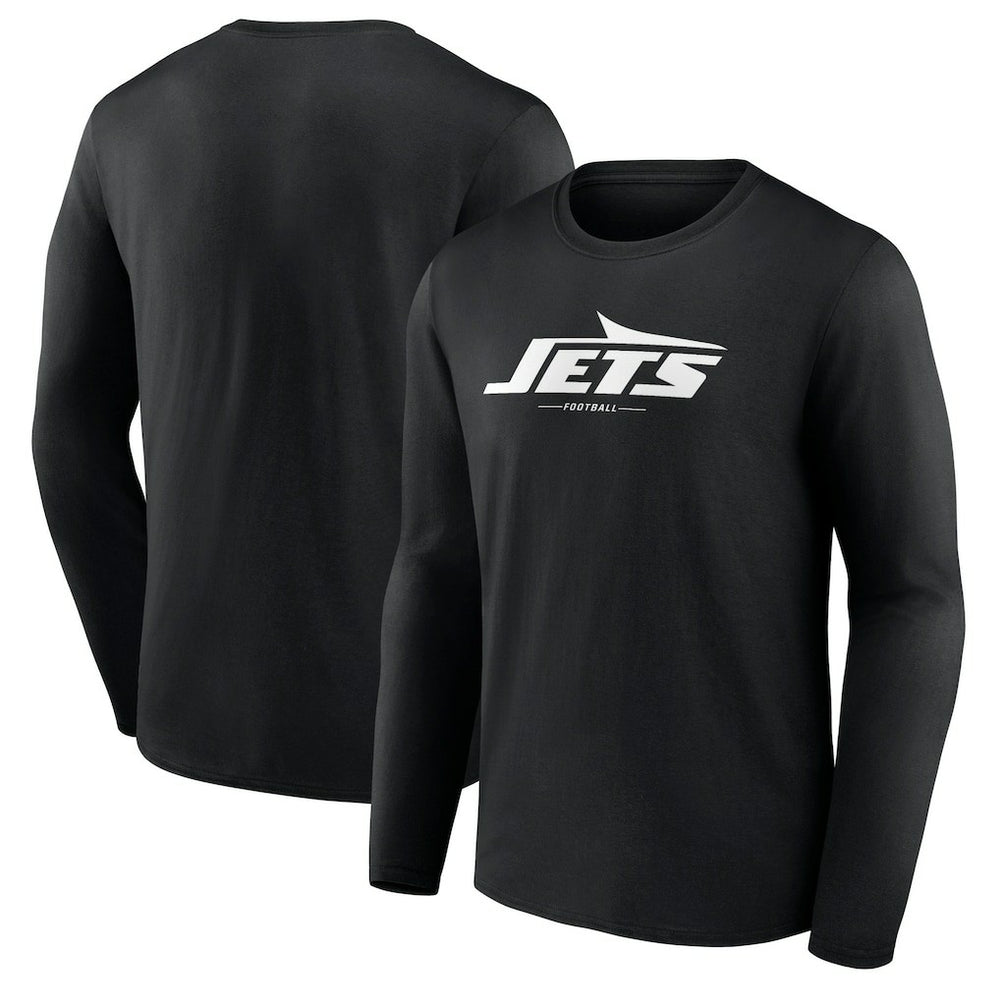 Logo Team Lockup Long Sleeve T-Shirt - New York Jets