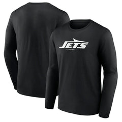 Logo Team Lockup Long Sleeve T-Shirt - New York Jets