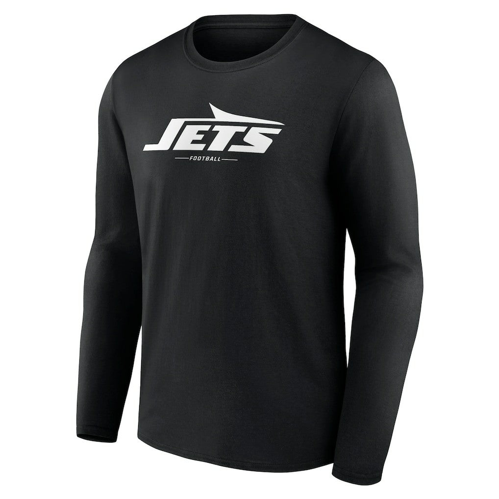 Logo Team Lockup Long Sleeve T-Shirt - New York Jets