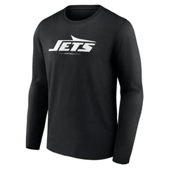 Logo Team Lockup Long Sleeve T-Shirt - New York Jets