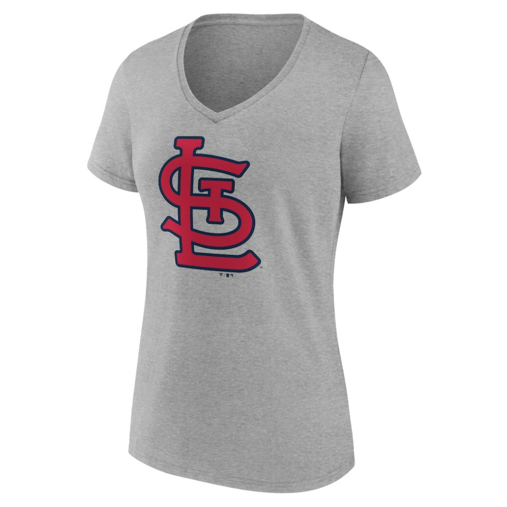 MLB St. Louis Cardinals Women's Official Logo V-Neck T-Shirt
