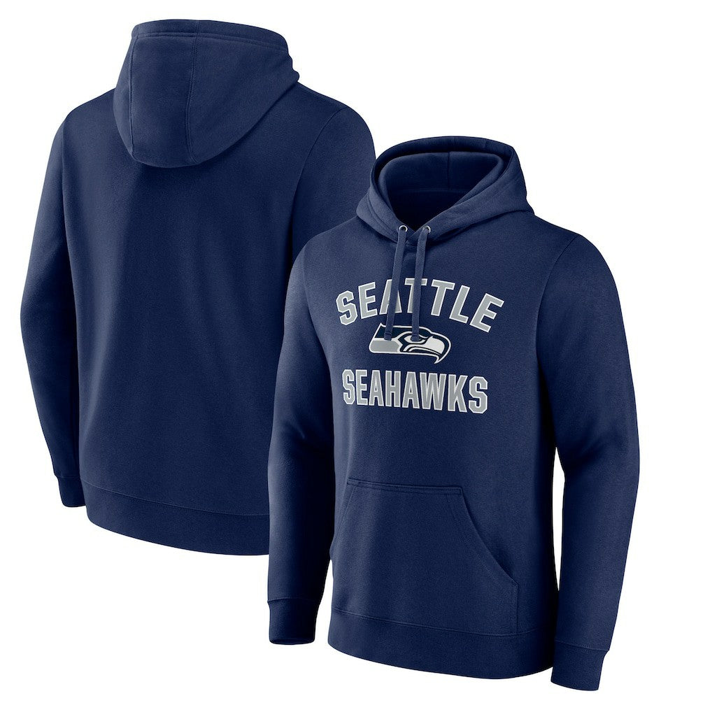 Victory Arch Fitted Pullover Hoodie - Seattle Seahawks