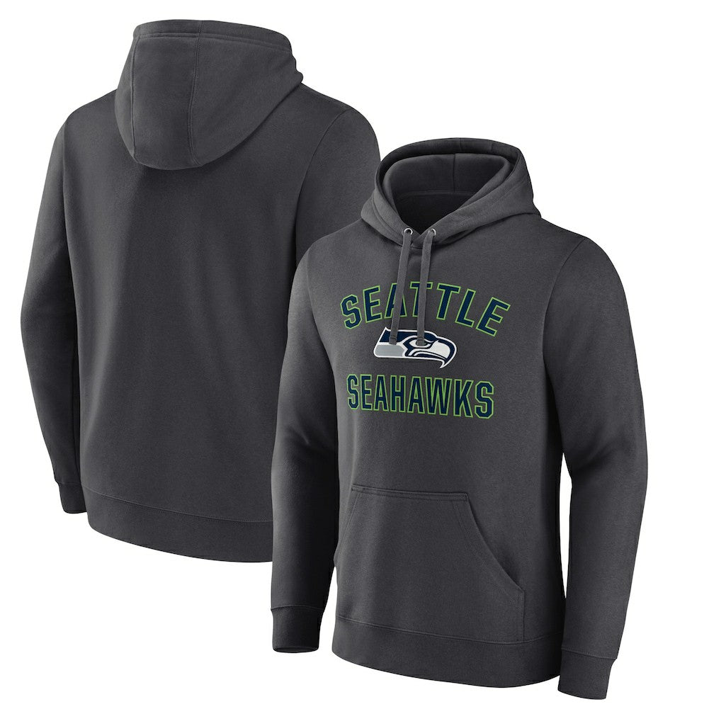 Victory Arch Fitted Pullover Hoodie - Seattle Seahawks