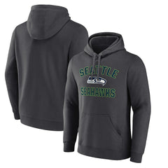 Victory Arch Fitted Pullover Hoodie - Seattle Seahawks