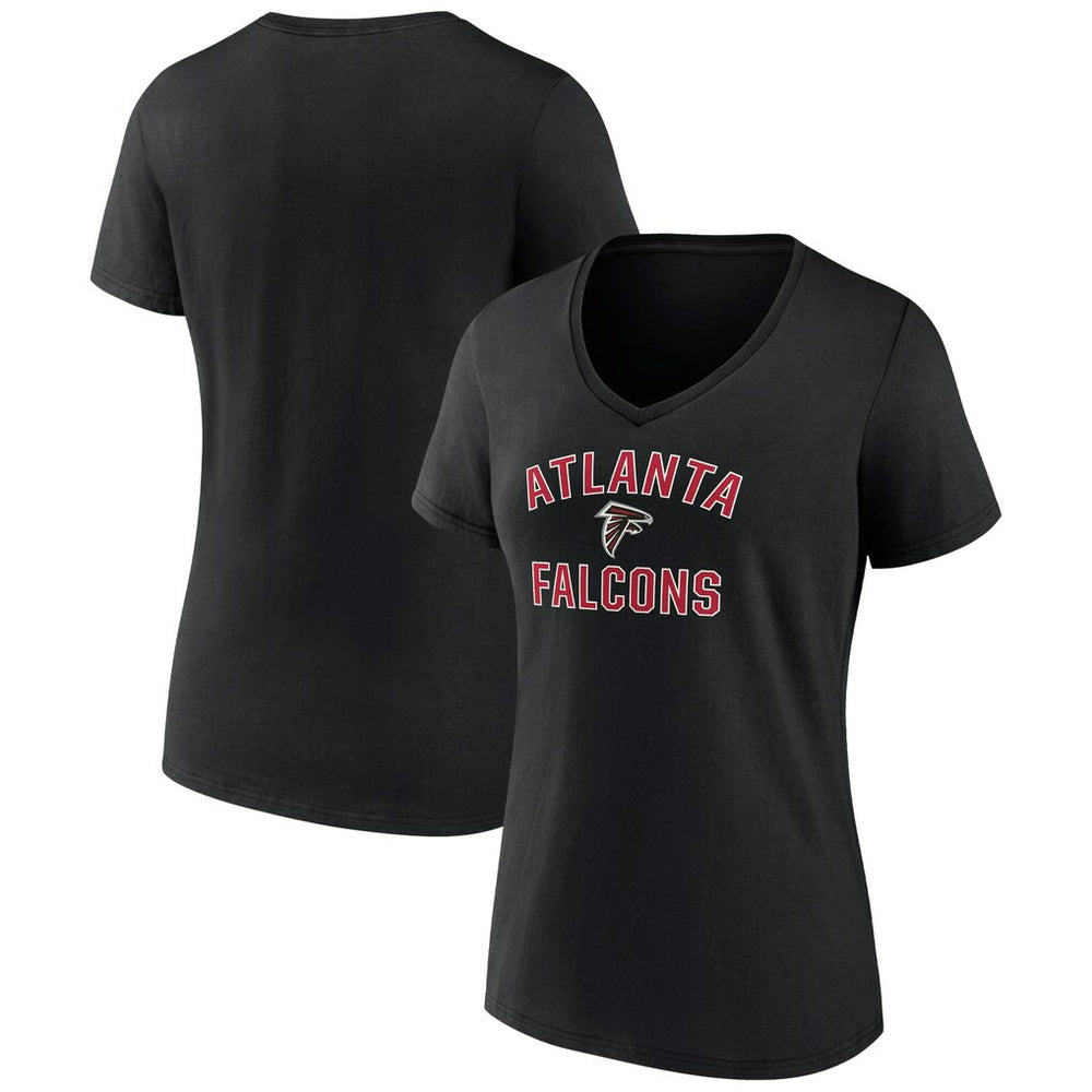 Women's Victory Arch Team V-Neck T-Shirt - Atlanta Falcons