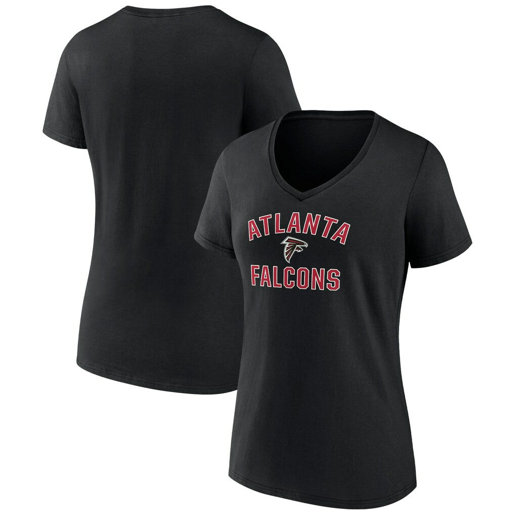 Women's Victory Arch Team V-Neck T-Shirt - Atlanta Falcons