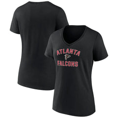 Women's Victory Arch Team V-Neck T-Shirt - Atlanta Falcons
