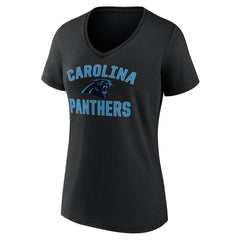 Women's Victory Arch Team V-Neck T-Shirt - Carolina Panthers