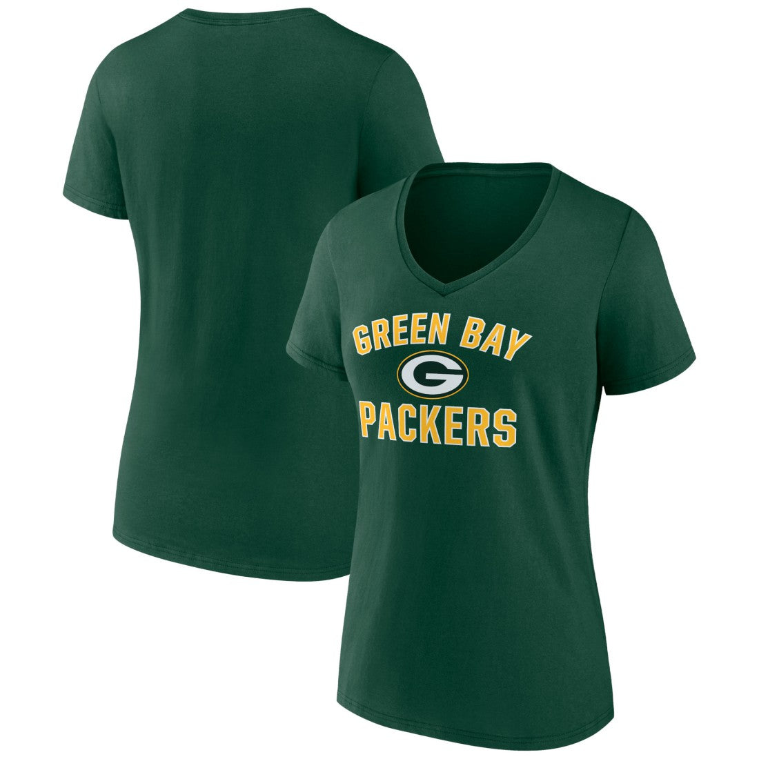 Women's Victory Arch Team V-Neck T-Shirt - Green Bay Packers