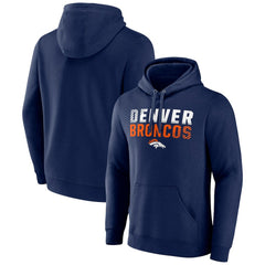 Team Fade Out Fitted Pullover Hoodie - Denver Broncos