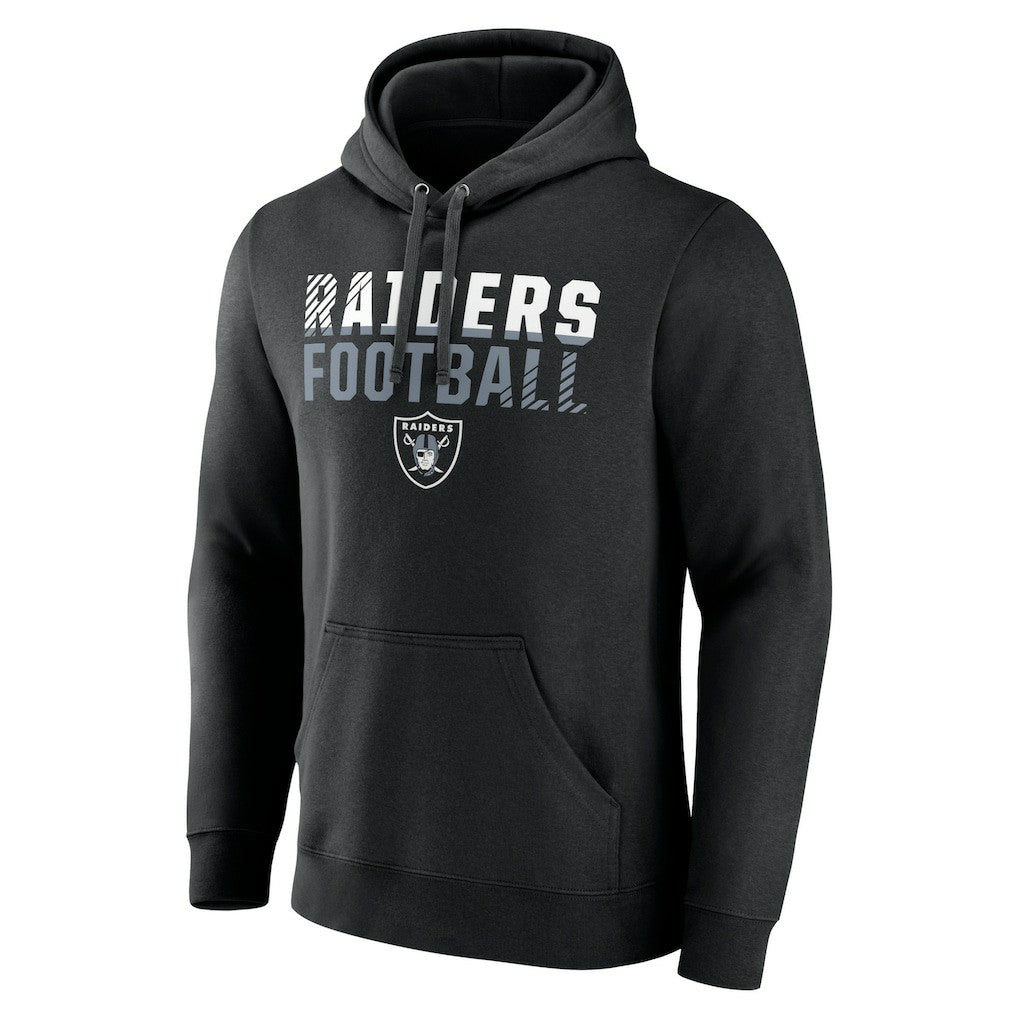 Team Fade Out Fitted Pullover Hoodie - Las Vegas Raiders