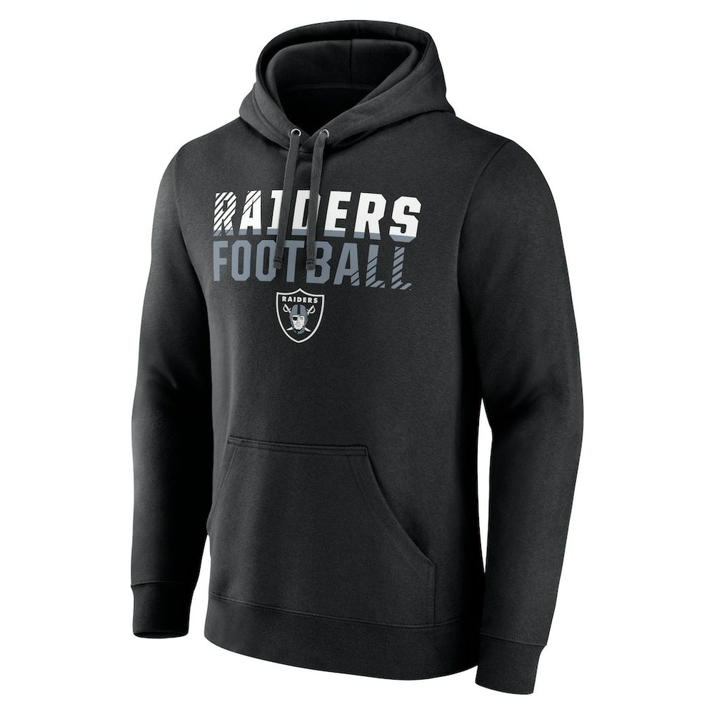Team Fade Out Fitted Pullover Hoodie - Las Vegas Raiders