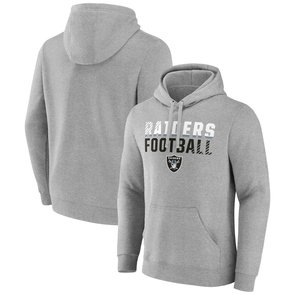 Team Fade Out Fitted Pullover Hoodie - Las Vegas Raiders