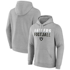 Team Fade Out Fitted Pullover Hoodie - Las Vegas Raiders