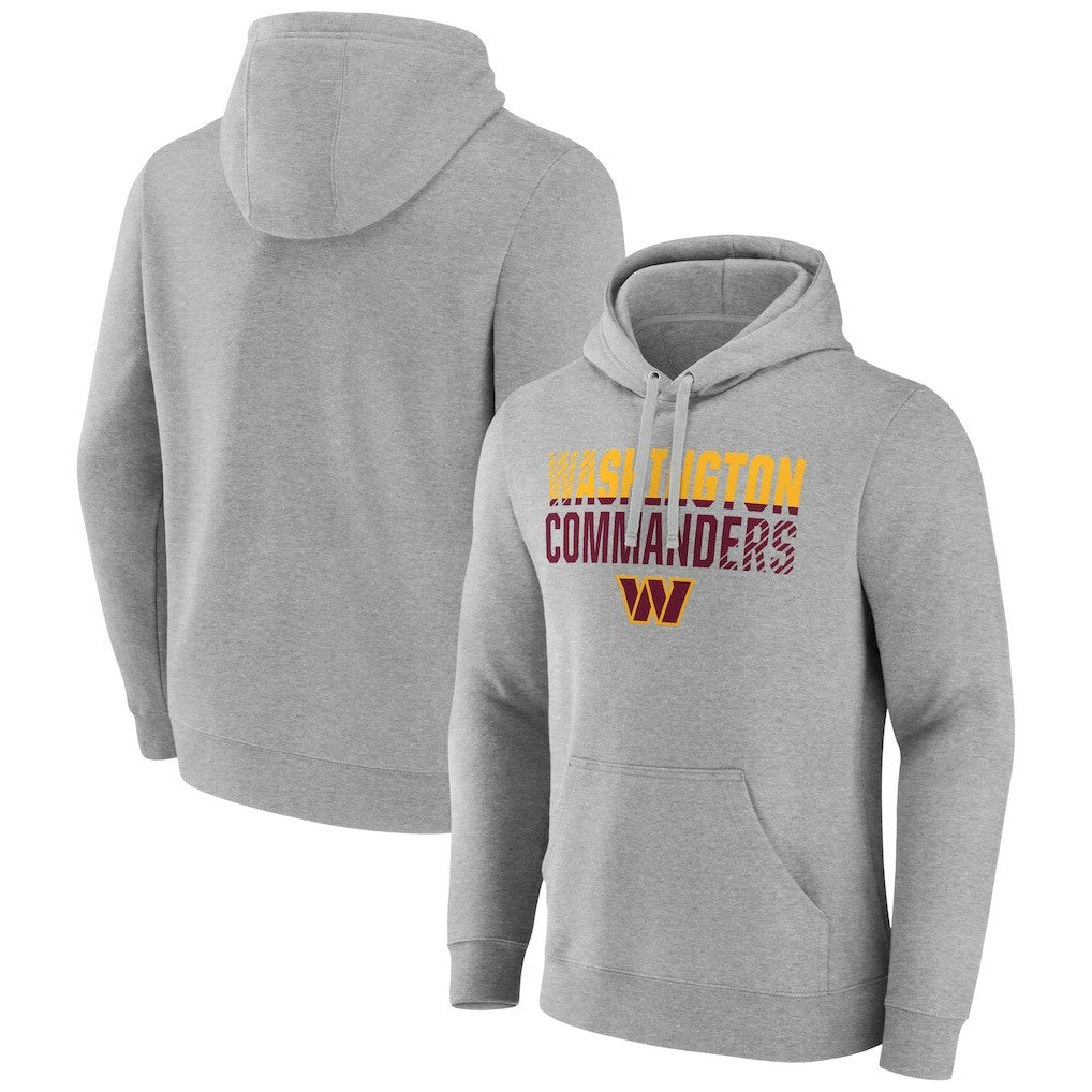 Team Fade Out Fitted Pullover Hoodie - Washington Commanders
